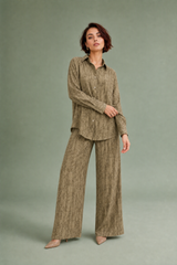 Ruimvallende jacquard set