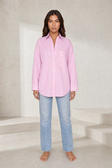 Chemise ample à rayures