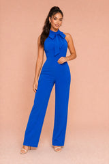 Knope jumpsuit zonder mouwen