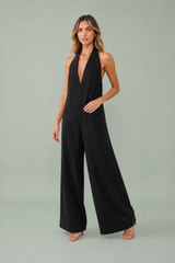 Ruime halterjumpsuit