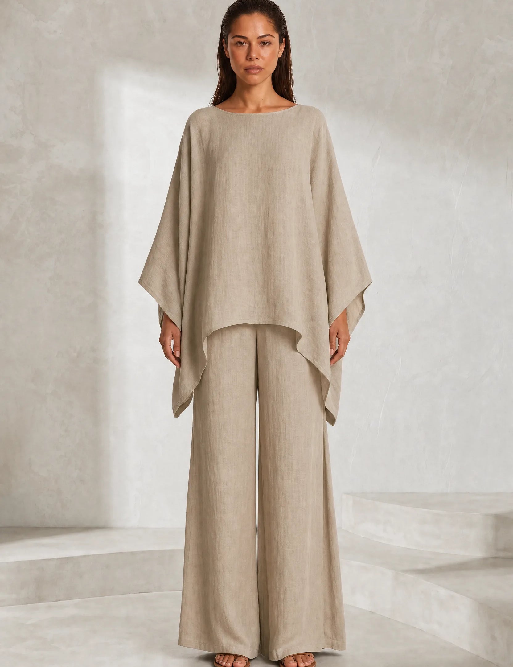 Ensemble ample encolure bateau | Lounelle Paris