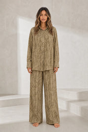 Ensemble ample motif jacquard | Lounelle Paris