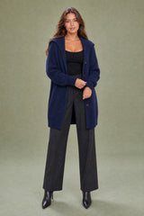 Ruime colshawl gilet