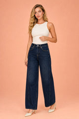 Ruime jeans, middenhoge taille