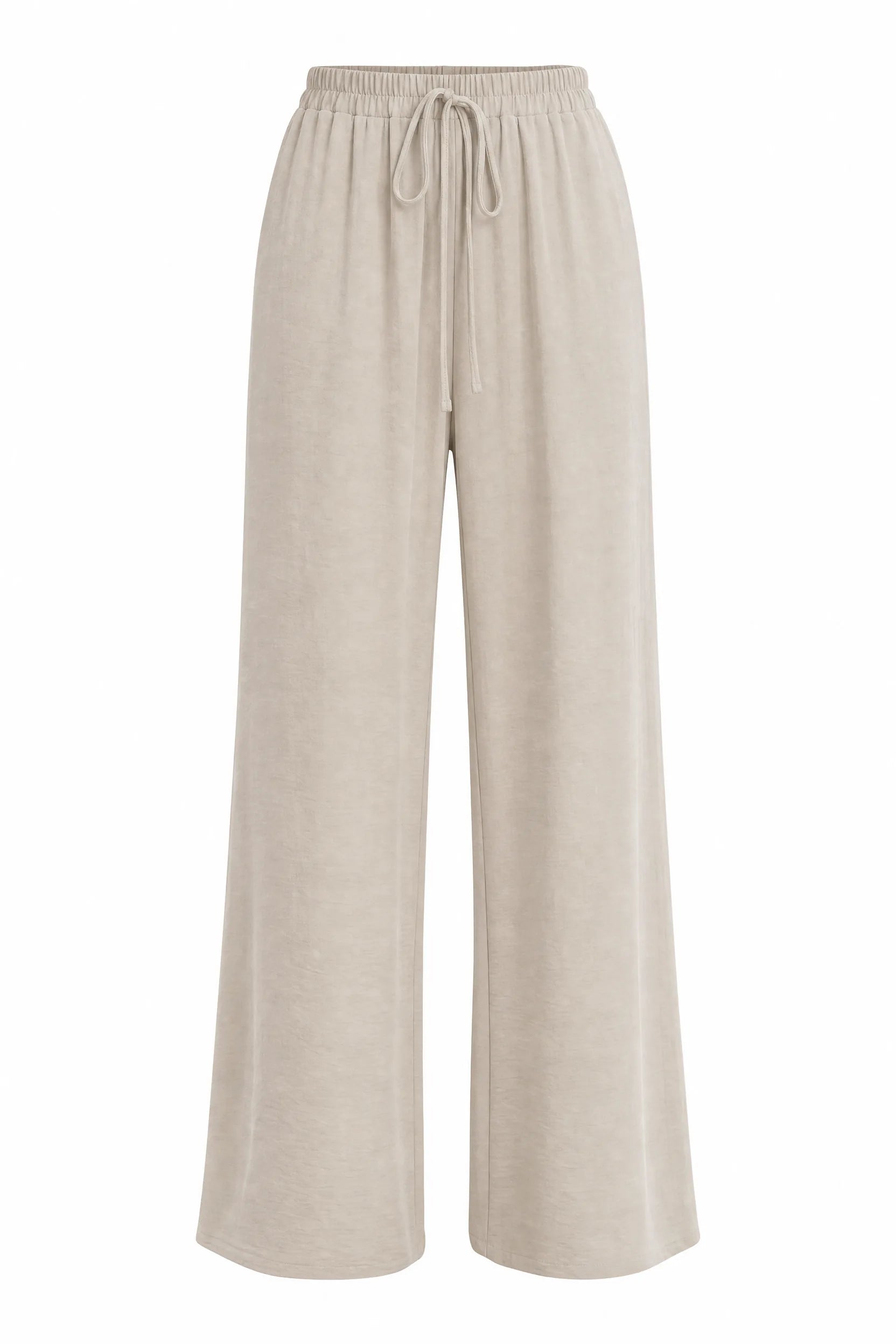 Pantalon large fluide à cordon | Lounelle Paris