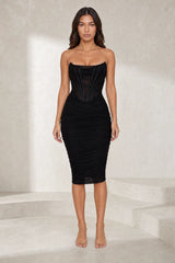 Corset-bandjurk