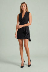 Blazer col jurk zonder mouwen