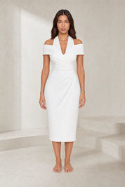 Robe col licou épaules dénudées | Lounelle Paris