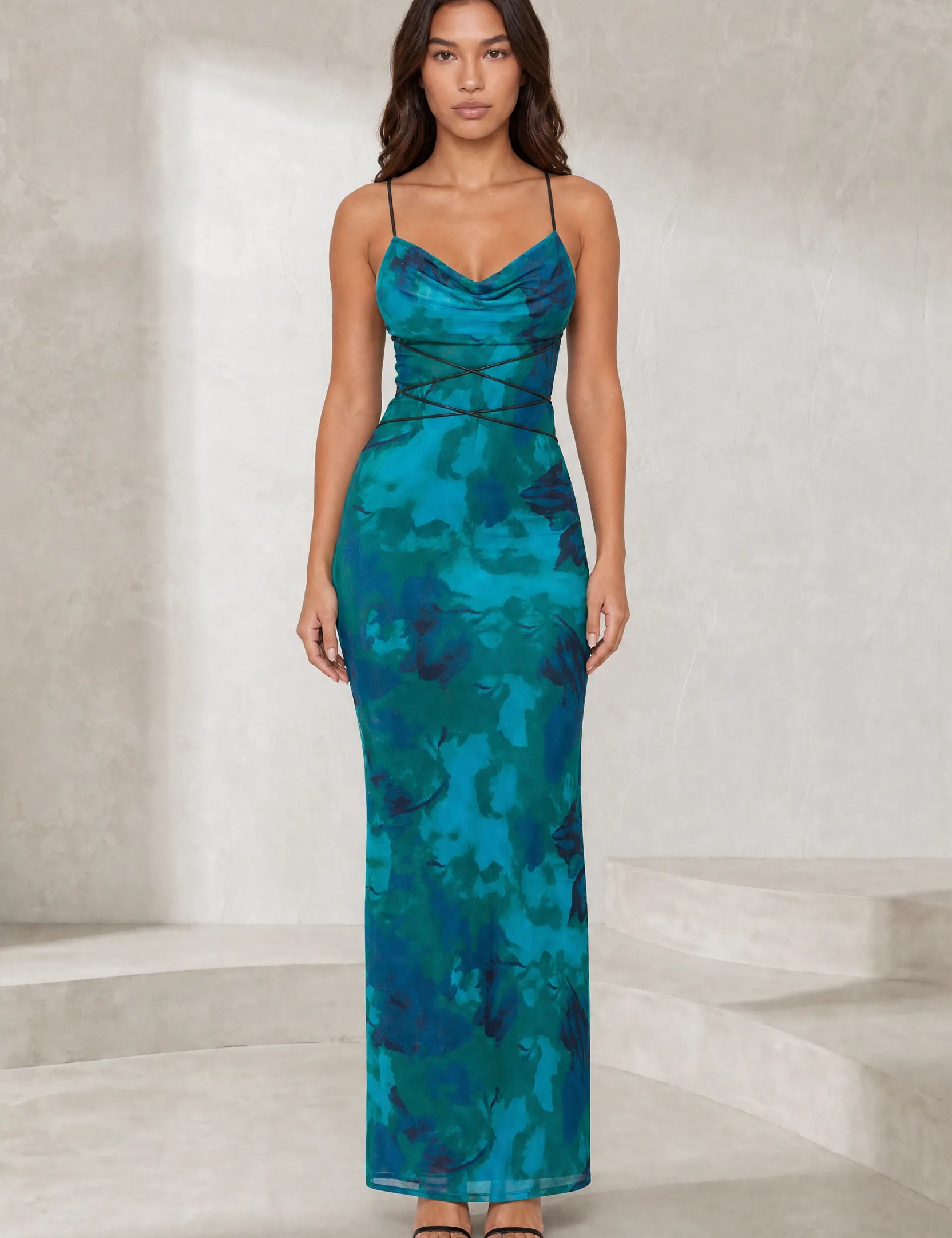 Robe florale dos nu | Lounelle Paris