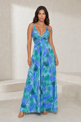 Robe longue décolleté dos nu