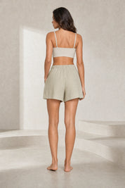 Short ample à taille élastique | Lounelle Paris